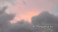 ciel au dessus d'Agios Giorgos 01 janvier 2013 17h48